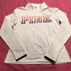 PINK Victoria’s Secret Half-Zip Up Sweater